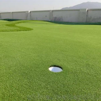 2 Tone 10 15MM Kestävä Pehmeä kaunis keinotekoinen Putting Green Grass Golf Urheilu
