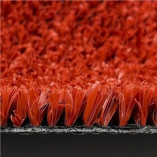 Tukku punainen tekonurmella urheilun Tennis ruohon ja koripallo turpeen