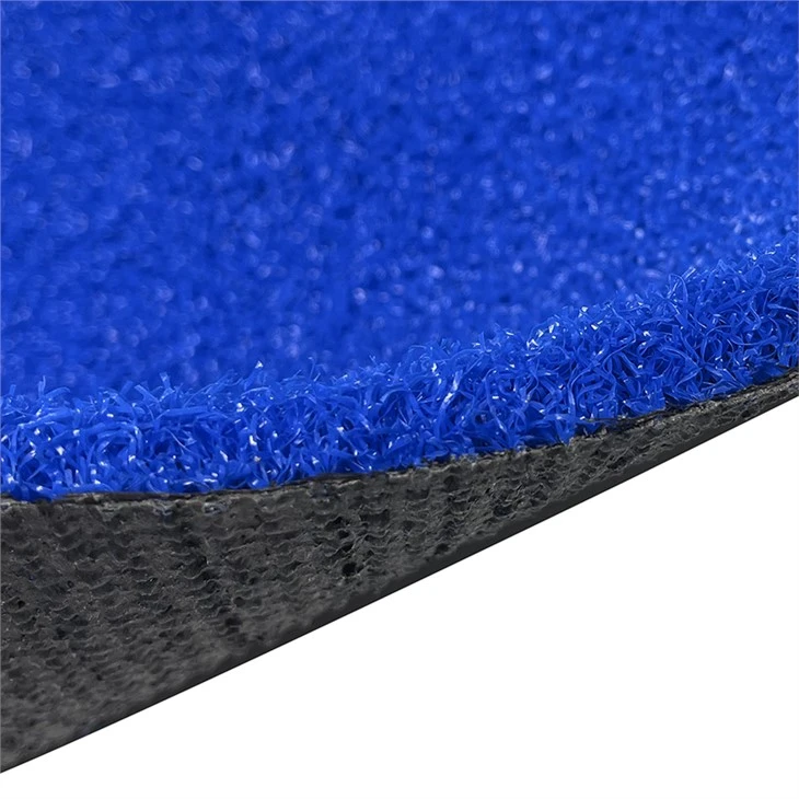 Tennis artificial turf for blue international competitions